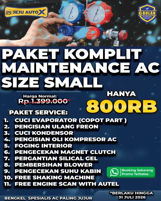 Paket AC Size Small