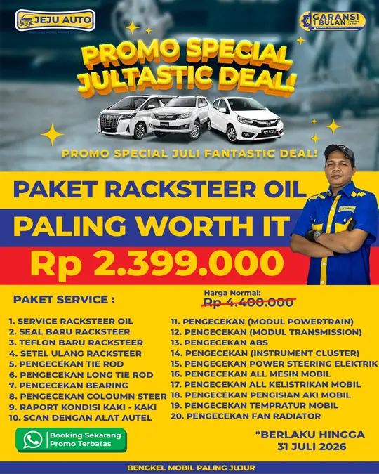 Paket Racksteer Oil