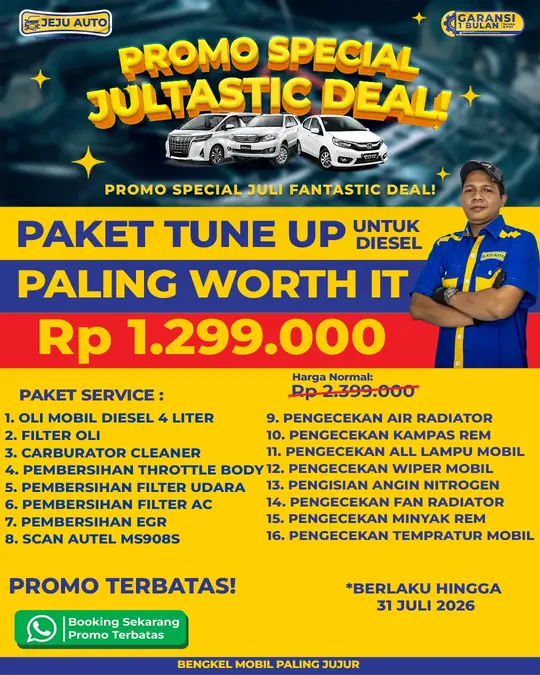 Paket Tune Up Diesel